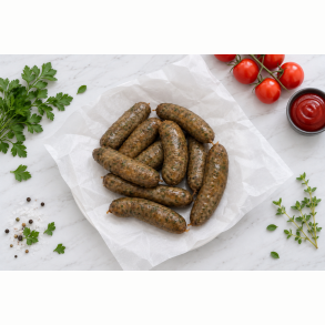 �kologiske krydrede Brunch P�lser, 8-12 stk