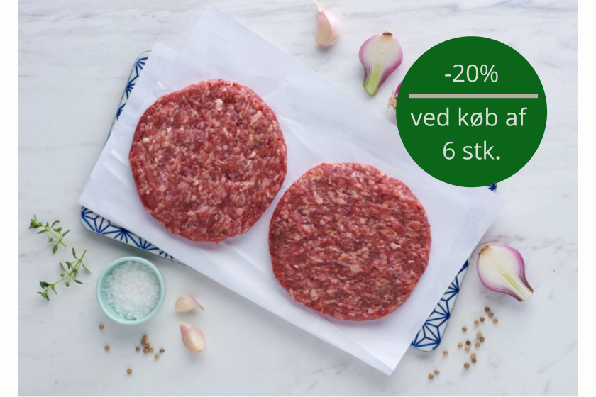 �kologisk burgerb�f 2x180g