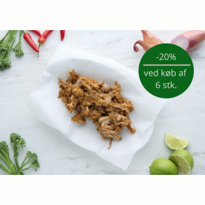 �kologisk Pulled Pork af Poppelgris 300g