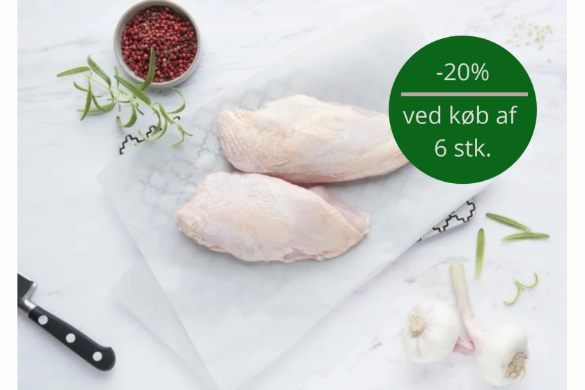 �kologisk kyllingebrystfilet fra Vendsyssel