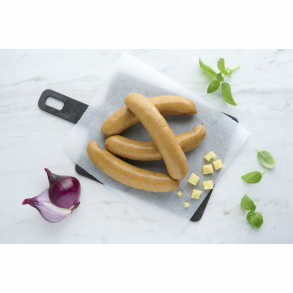 kologiske Frankfurter Plser double cheese, 4x130g