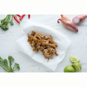 �kologisk Pulled Pork af Poppelgris 300g.