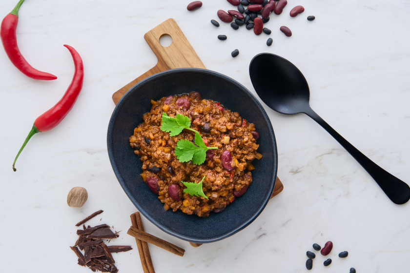 kologisk Chili con Carne med Bitter Chokolade &amp; Chipotle, 350g