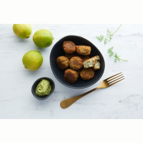 Sm Fiskefrikadeller af Atlantisk torsk, 20x25g