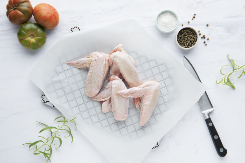 kologiske Kyllingevinger fra Vendsyssel, ca 500g.