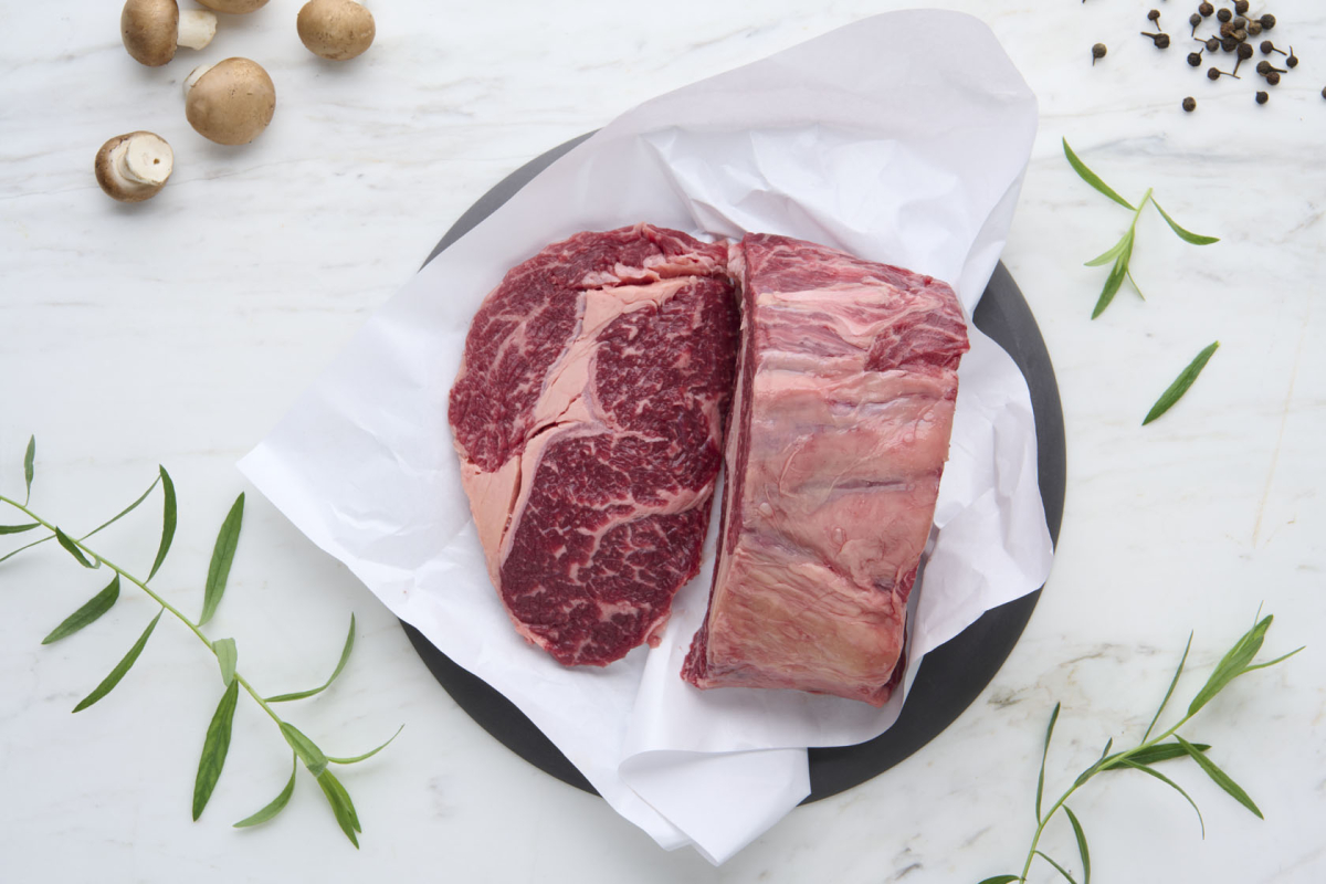 Ribeye af Dark Red Okse Rigtigmad.dk