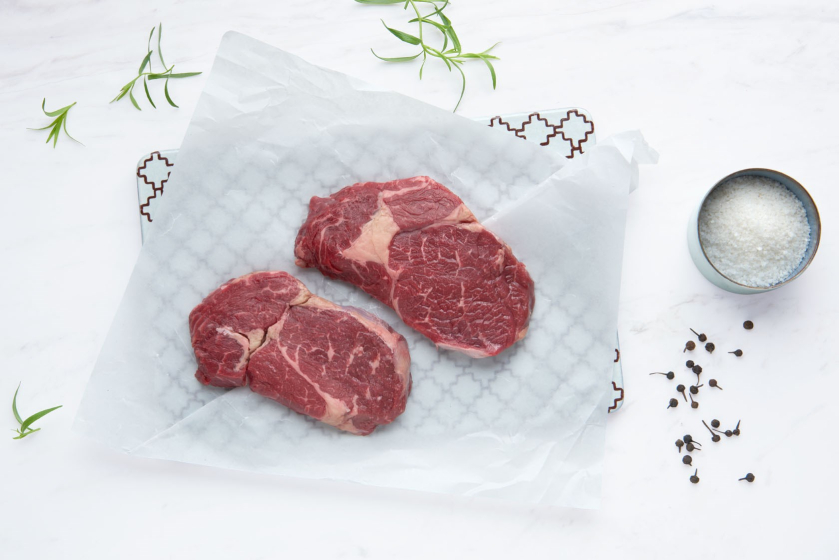 Krogmodnet Ribeye af �kologisk Gr�sfodret Naturkv�g, 250-275g