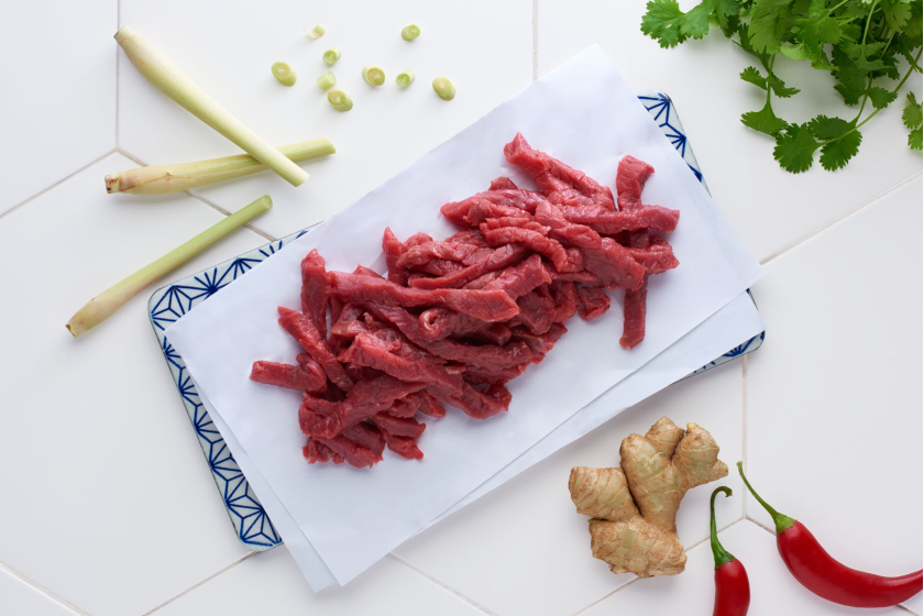Krogmodnet Stroganoffstrimler af kologisk Mrbrad fra Grsfodret Naturkvg, 400g