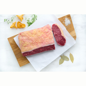 Krogmodnet Tyndsteg af kologisk Grsfodret Naturkvg, 1200-1400g