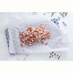 kologisk Trsaltet Bacon i Tern af Poppelgris fra Hestbjerg, 150g