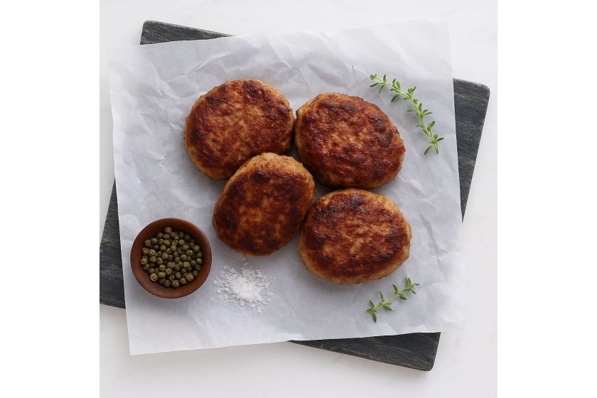 Frikadeller af Dansk kologisk Gris, 4x60g