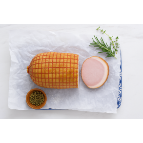 kologisk rget hamburgerryg af Poppelgris, 700g