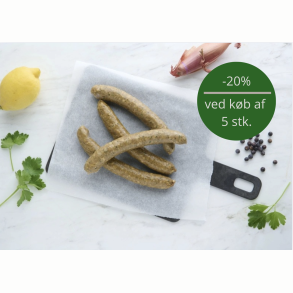 �kologiske P�lser Med Nordiske Urter, 4x60 g